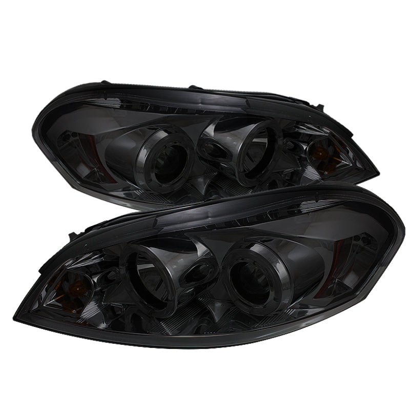 Spyder Chevy Impala 06-13 Projector Headlights LED Halo LED Smke PRO-YD-CHIP06-HL-SM - Mammoth Racing -