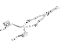 Borla 2015 Dodge Challenger Hellcat 6.2L V8 ATAK Catback Exhaust No Tips Factory Valance - Mammoth Racing -