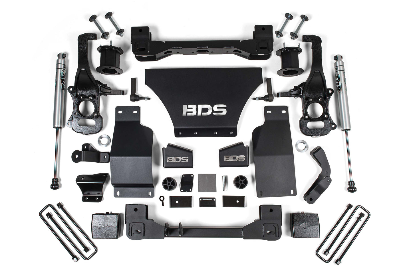 Superlift 19-20 GM 1500 AT4/Trailboss 4in Lift Kit Component Box - Sway bar/Diff Drop/Strut Spacers - Mammoth Racing -