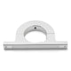 Billet Universal Steering Column Keyed No Drop Mount - 2" Column