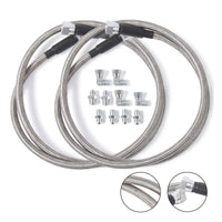 6AN SS Transmission Cooler Hose Fitting Stainless Steel Chevy Ford Mopar Replace