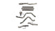 Corsa 19+ GM Silverado/Sierra 5.3L V8 3in Dual Rear Exit 157in Wheelbase Catback - Sport (No Tips) - Mammoth Racing -