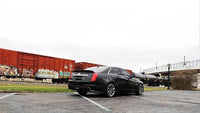 Corsa 2016 Cadillac CTS V 6.2L V8 2.75in Black Sport Axle-Back Exhaust - Mammoth Racing -