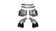 Corsa 2016 Cadillac CTS V 6.2L V8 2.75in Black Sport Axle-Back Exhaust - Mammoth Racing -