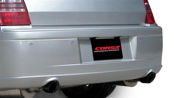 Corsa 05-10 Dodge Charger R/T 5.7L V8 Black Xtreme Cat-Back Exhaust - Mammoth Racing -