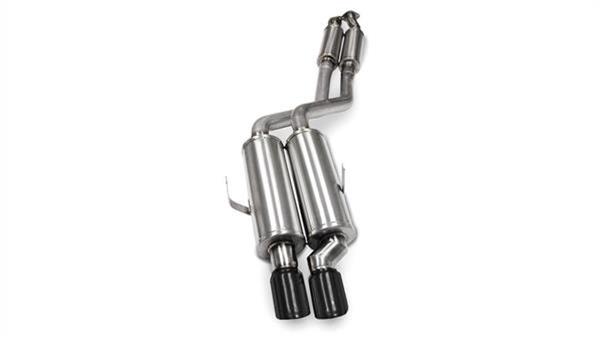 Corsa 92-09 BMW 325i/is Coupe E36 Black Sport Cat-Back Exhaust - Mammoth Racing -