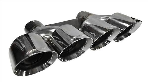 Corsa 2014-2019 Chevrolet Corvette Quad 4.5in Polished Pro-Series Tip Kit (For Corsa Exhaust Only) - Mammoth Racing -