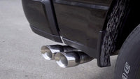Corsa 2019 Ram 1500 5.7L Crew Cab w/57in or 76in Bed Cat-Back Single Side Exit 4in Polished Dual Tip - Mammoth Racing -
