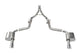 Corsa 15-21 Charger SRT/Hellcat/Redeye 2.75in Valved Catback Dual Rear Exit w/ Single 4.5in Pol Tips - Mammoth Racing -