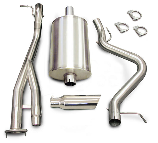 Corsa/dB 03-06 Chevrolet Silverado Short Bed SS 6.0L V8 Polished Sport Cat-Back Exhaust - Mammoth Racing -