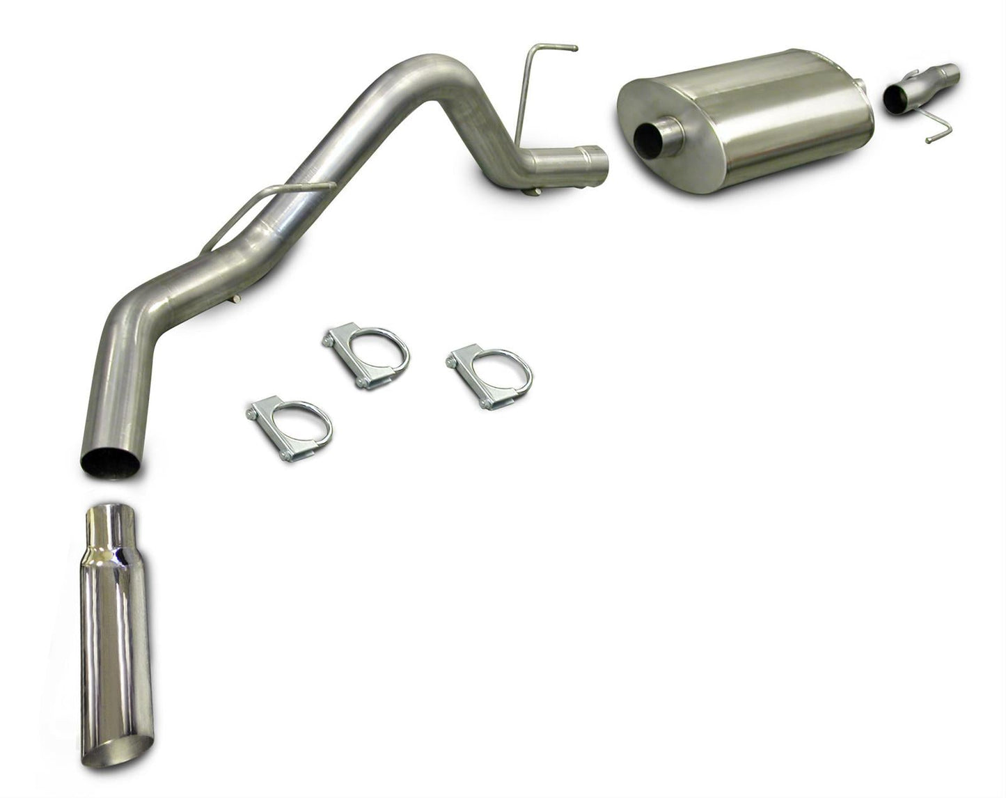 Corsa/dB 09-10 Ford F-150 4.6L V8 Polished Sport Cat-Back Exhaust - Mammoth Racing -