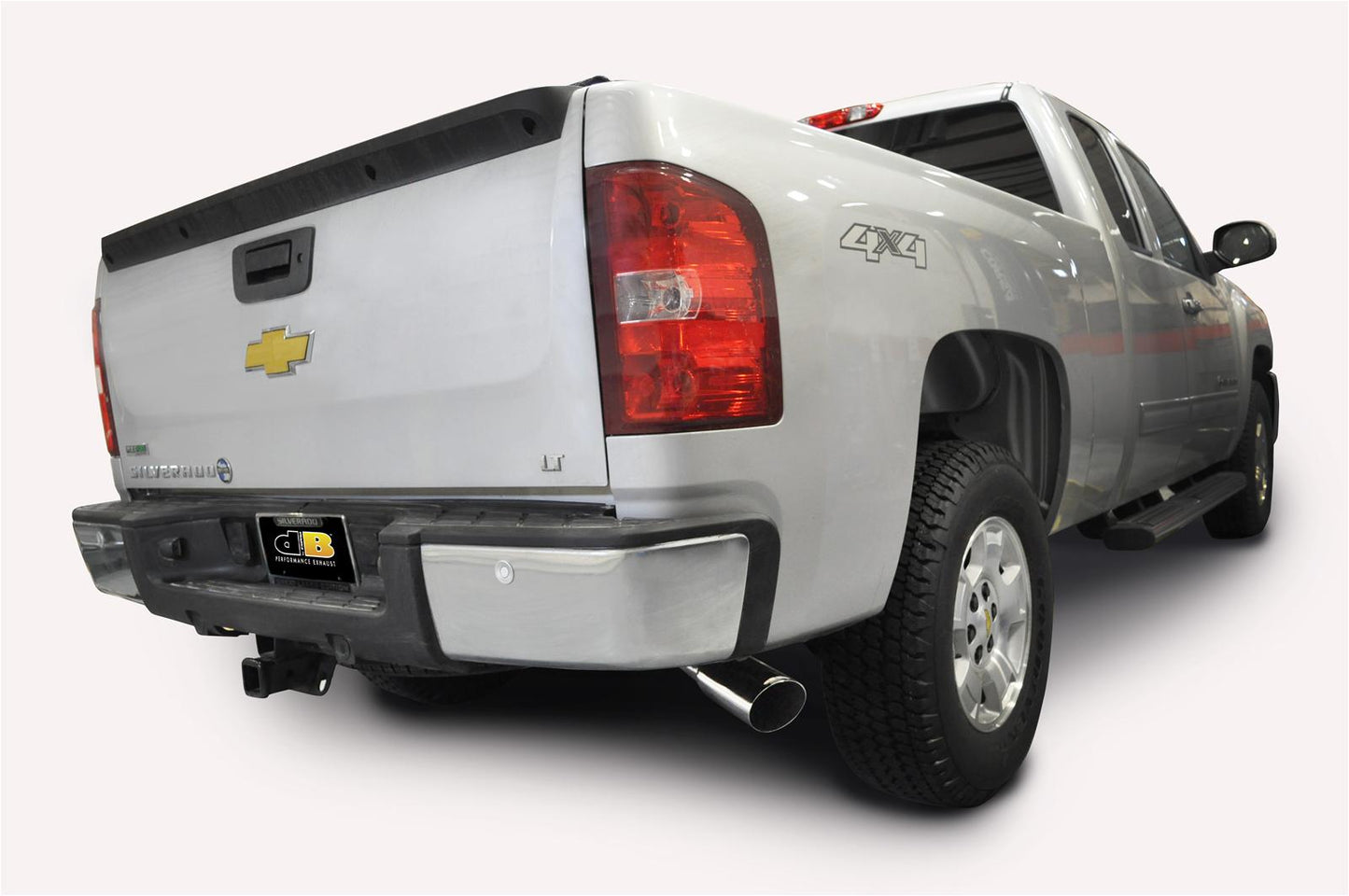 Corsa/dB 11-13 Chevrolet Silverado Crew Cab/Short Bed 1500 6.2L V8 Polished Sport Cat-Back Exhaust - Mammoth Racing -