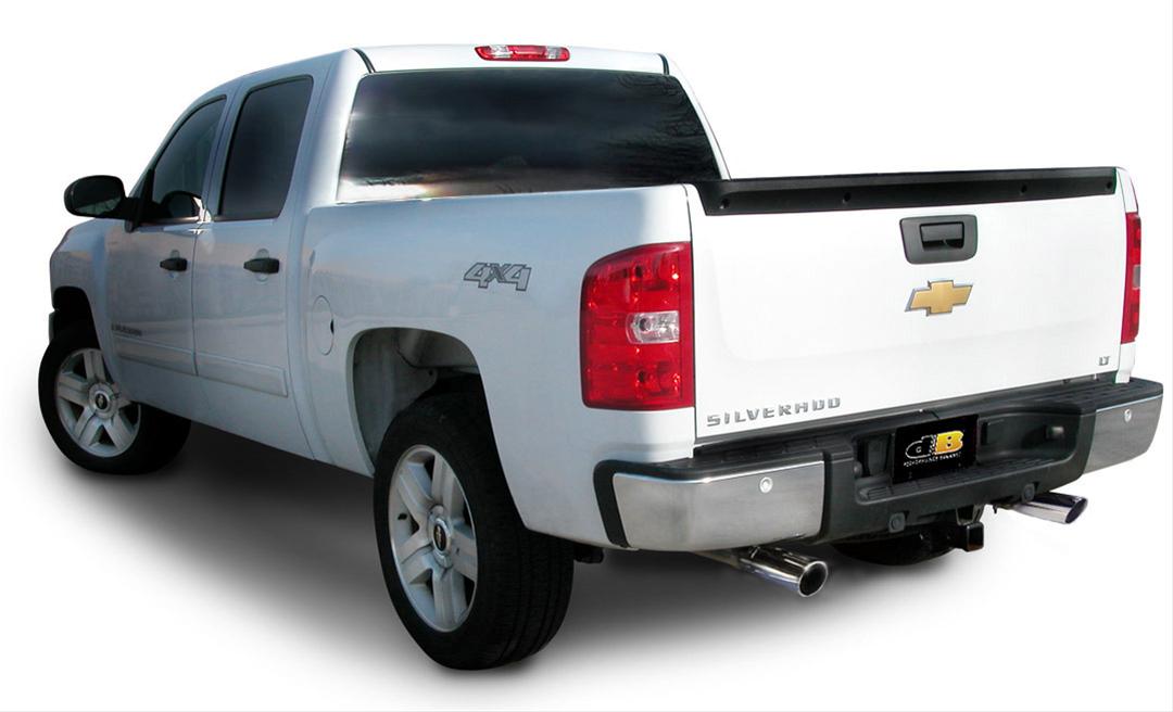 Corsa/dB 09-13 Chevrolet Silverado Reg. Cab/Long Bed 1500 4.8L V8 Polished Sport Cat-Back Exhaust - Mammoth Racing -