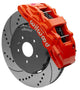 Wilwood Sx6r Front Brake Kit 15in SRP Slotted/Drilled Red w/ Lines 14+ Chevy Corvette C7 - My Store