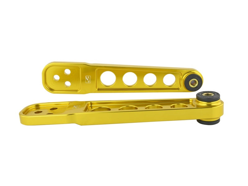 Skunk2 01-05 Honda Civic Gold Anodized Rear Lower Control Arm (Includes Socket Tool) - Mammoth Racing -