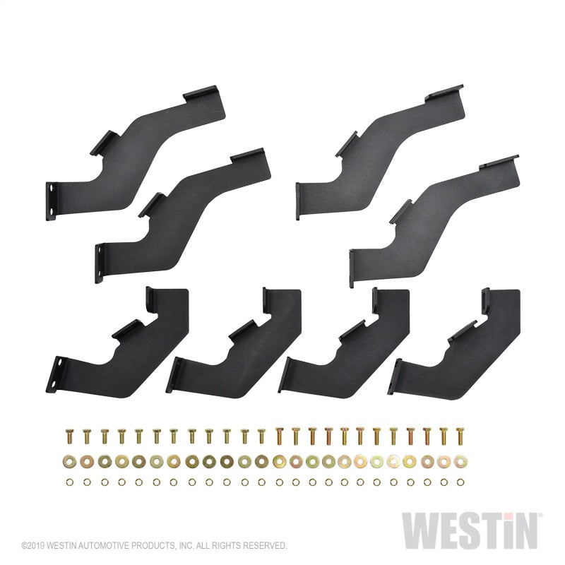 Westin 19-20 Ford Ranger SuperCrew HDX Drop Nerf Step Bars - Textured Black - Mammoth Racing -