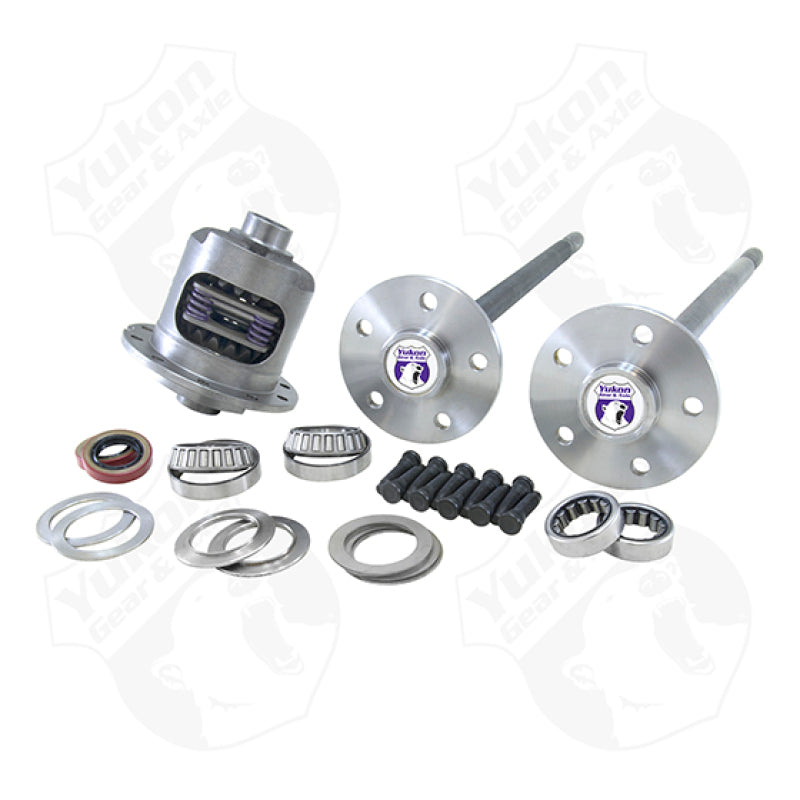 Yukon Gear 79-93 Mustang Axle Kit / 28 Spline / 5 Lug Axles w/ Duragrip Positraction - Mammoth Racing -
