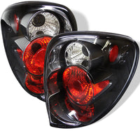 Spyder Dodge Caravan/Grand Caravan 01-07 Euro Style Tail Lights Black ALT-YD-DC01-BK - Mammoth Racing -