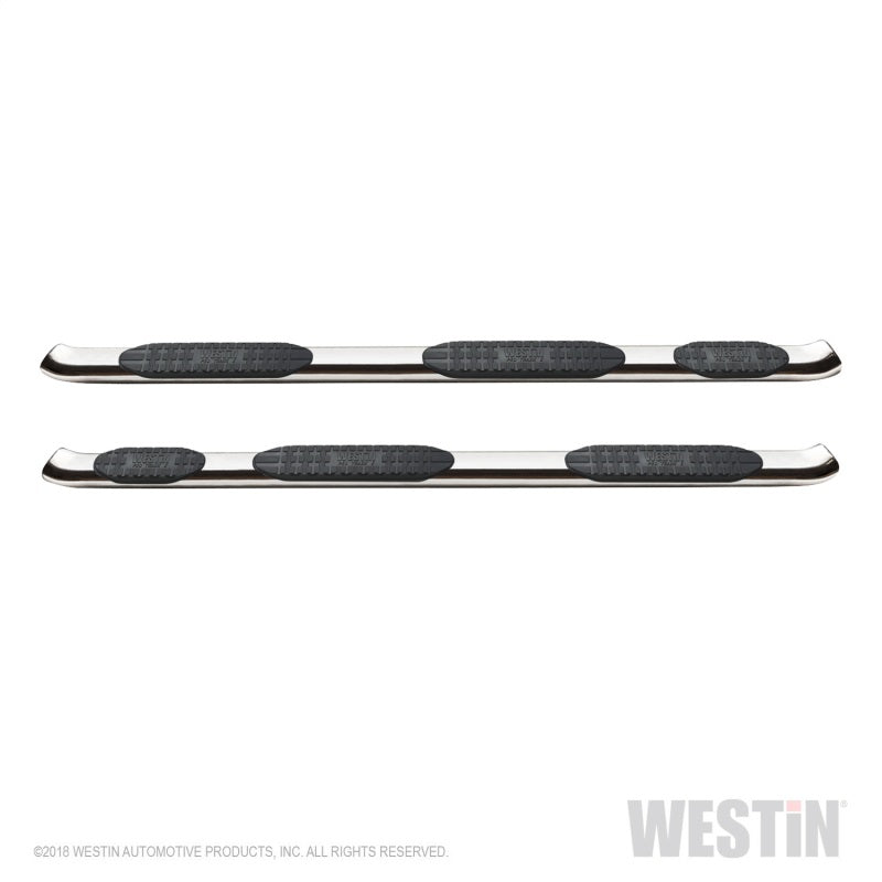 Westin 19-20 Ram 1500 Quad Cab w/ 6.5ft Bed PRO TRAXX 5 W2W Oval Nerf Step Bars - Stainless Steel - Mammoth Racing -