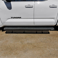 Westin Grate Steps Running Boards 79 in - Textured Black - Mammoth Racing -
