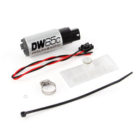 DeatschWerks 88-91 BMW 325i DW65C 265lph Compact Fuel Pump w/ Install Kit (w/o Mounting Clips) - Mammoth Racing -