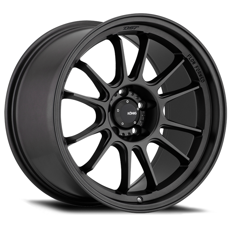 Konig Hypergram 17x9 5x100 Et40 Matte Black - Mammoth Racing -
