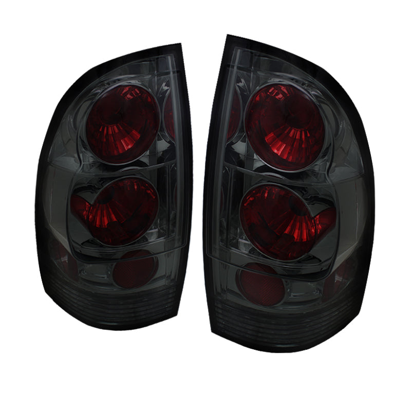Spyder Toyota Tacoma 05-15 Euro Style Tail Lights Smoke ALT-YD-TT05-SM - Mammoth Racing -