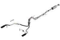 Borla F-150 2021 5.0L 4dr CC SB EC STB Lariat/KR/Platinm/LTD 3/2.25 SRE Cat-Back ATAK Black CHR Tips - My Store