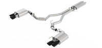 Borla 18-20 Ford Mustang GT 5.0L AT/MT ECE Approved Cat-Back Exhaust w/ Active Valve - Mammoth Racing -