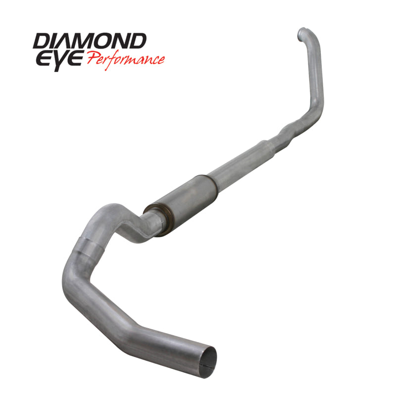 Diamond Eye KIT 5in TB SGL AL: 99-03 FORD 7.3L F250/F350 - Mammoth Racing -