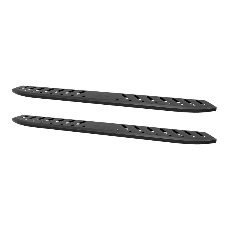 Westin 2007-2018 Chevy Silverado 15/25/3500 Crew Cab Thrasher Running Boards - Textured Black - Mammoth Racing -
