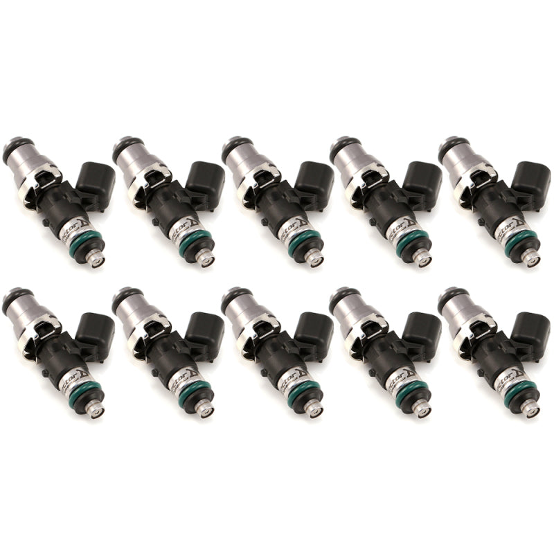 Injector Dynamics 2600-xds Injectors - 48mm Length - 14mm Top - 14mm Lower O-Ring (Set of 10) - Mammoth Racing -