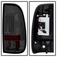 Spyder Ford Super Duty 08-15 LED Tail Lights Smoke ALT-YD-FS07-LED-SM - Mammoth Racing -