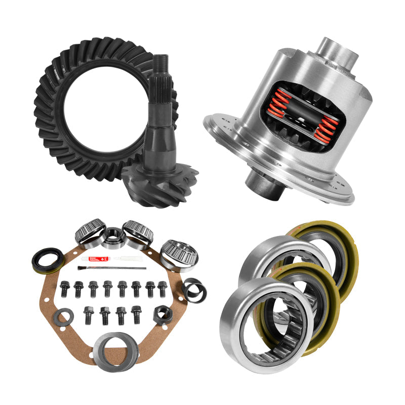 Yukon 9.25in CHY 3.91 Rear Ring & Pinion Install Kit 31 Spline Positraction 1.7in Axle Bearings - My Store