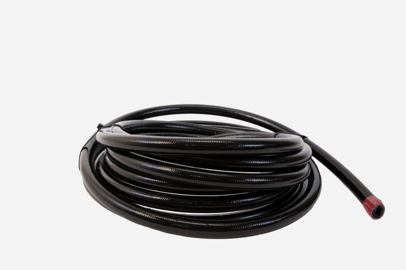 Aeromotive PTFE SS Braided Fuel Hose - Black Jacketed - AN-10 x 20ft - My Store