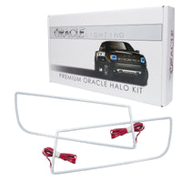 Oracle Chevrolet Camaro Non-RS 14-15 LED Halo Kit Square Style - White - Mammoth Racing -