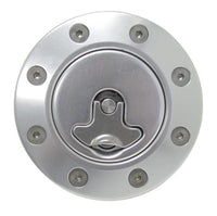 Ridetech 67-68 Camaro Locking Gas Cap (Clear Anodized) - Mammoth Racing -