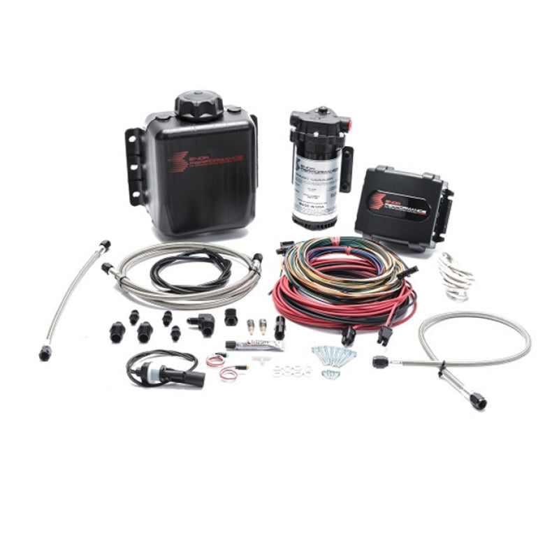 Snow Performance Stg 4 Boost Cooler Platinum Water Injection Kit (w/SS Braid Line and 4AN Fitting) - My Store