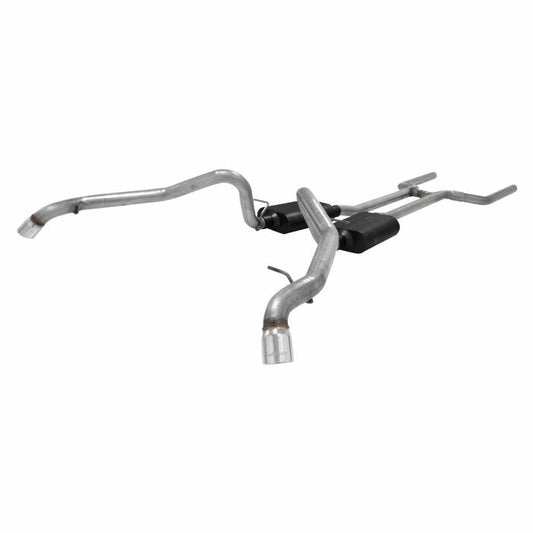 Flowmaster 817673 American Thunder Crossmember-Back Exhaust System for Chevrolet Chevy II/Nova