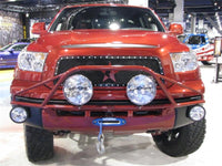 N-Fab Pre-Runner Light Bar 07-13 Toyota Tundra - Gloss Black - Mammoth Racing -
