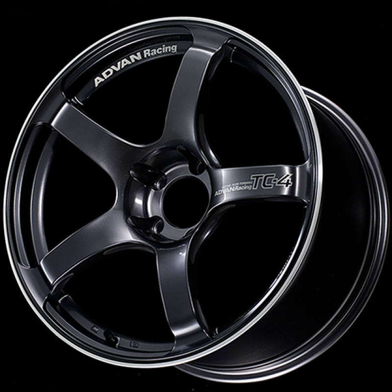 Advan TC4 18x9.5 +12 5-114.3 Racing Gunmetallic and Ring Wheel - My Store