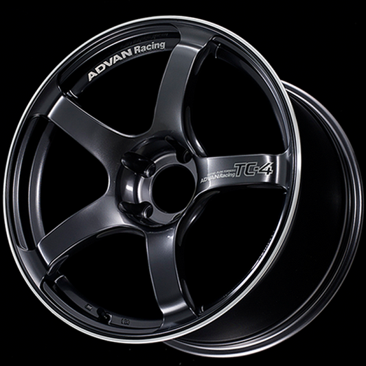 Advan TC4 18x9.5 +12 5-114.3 Racing Gunmetallic and Ring Wheel - My Store