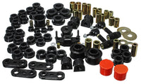 Energy Suspension 08-12 Subaru Impreza WRX Black Hyper-Flex Master Bushing Set - Mammoth Racing -