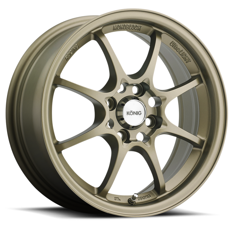 Konig Helium 15x6.5 4x100 Et40 Bronze - Mammoth Racing -