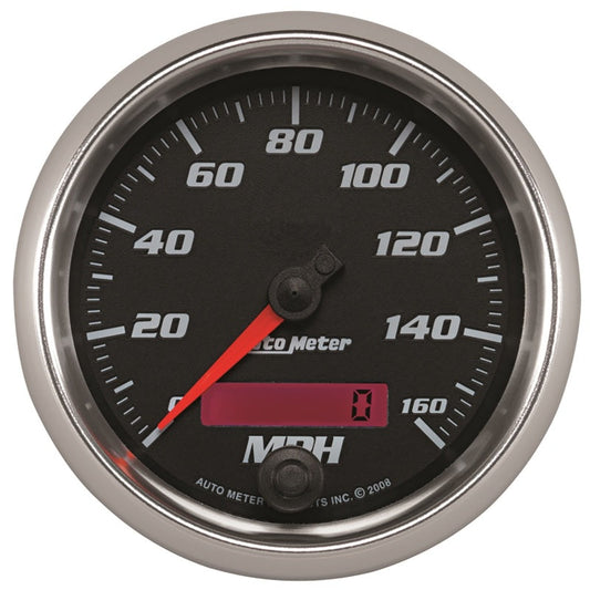 Autometer Pro-Cycle Gauge Speedometer 3 3/8in 160Mph Elec. Programmable Black - My Store
