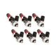Injector Dynamics 2600-xds Injectors - 48mm Length - 11mm Top - S2000 Lower Config (Set of 6) - Mammoth Racing -