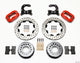 Wilwood Forged Dynalite P/S Rear Kit Drilled Red Big Ford 2.54in Offset - My Store
