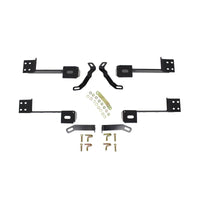Westin 99-14 Chevy Silv 2500/3500 Reg/Ext Cab Premier Oval Nerf Step Bar Mount Kit - Blk - Mammoth Racing -
