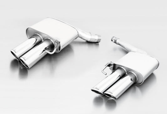 Remus 2007 Audi S5 Quattro Coupe (B8) 4.2L V8 Sport Exhaust Right w/84mm Angled Tail Pipe Set - Mammoth Racing -