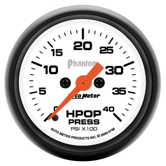 Autometer Digital Stepper Motor 0-4000 PSI Hpop Pressure Phantom Gauge - My Store